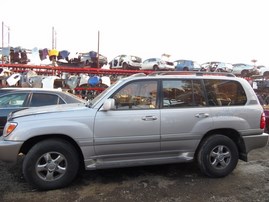 2002 TOYOTA LANDCRUISER SILVER 4.7L AT 4WD Z18429